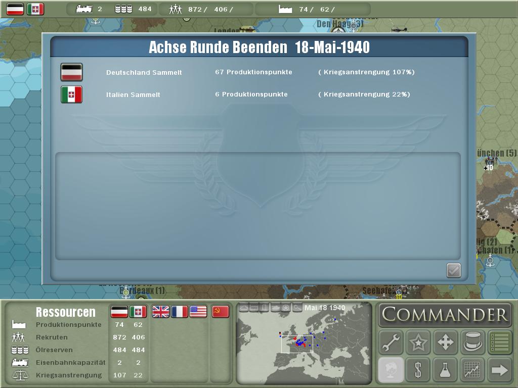 Commander - Europe at War (PC) - Shot 4