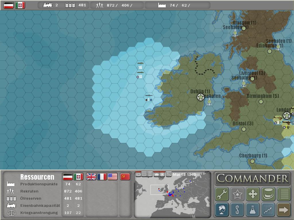 Commander - Europe at War (PC) - Shot 6