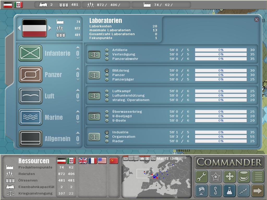 Commander - Europe at War (PC) - Shot 8