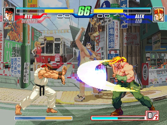 Capcom Fighting Jam (PS2) - Shot 1