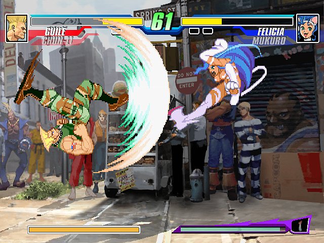 Capcom Fighting Jam (PS2) - Shot 5