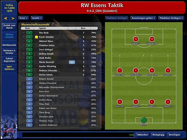 Championship Manager Saison 03/04 - Shot 3