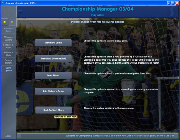 Championship Manager Saison 03/04 - Shot 4