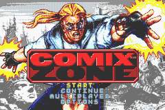 Comix Zone (GBA) - Shot 1