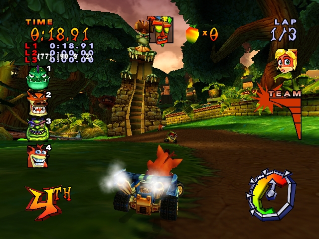 Crash Nitro Kart (PS2) - Shot 2