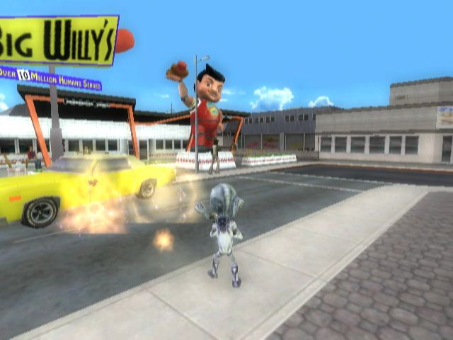 Destroy all Humans Big Willy entfesselt (Wii) - Shot 1