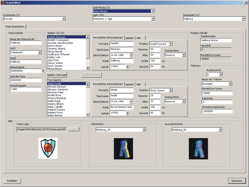 FIBA Basketball Manager 2008 - Shot 9