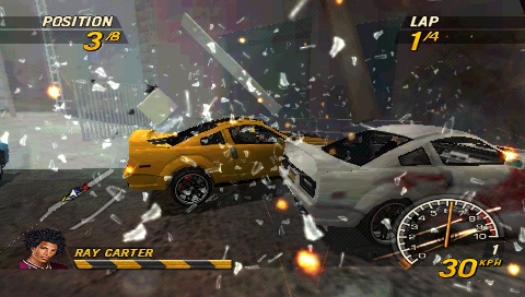 FlatOut Head On (PSP) - Shot 4