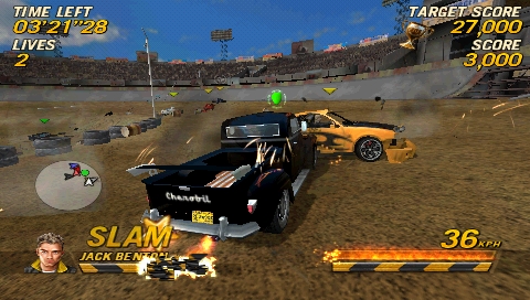 FlatOut Head On (PSP) - Shot 9