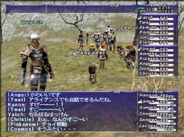 Final Fantasy XI (PS2) - Shot 2