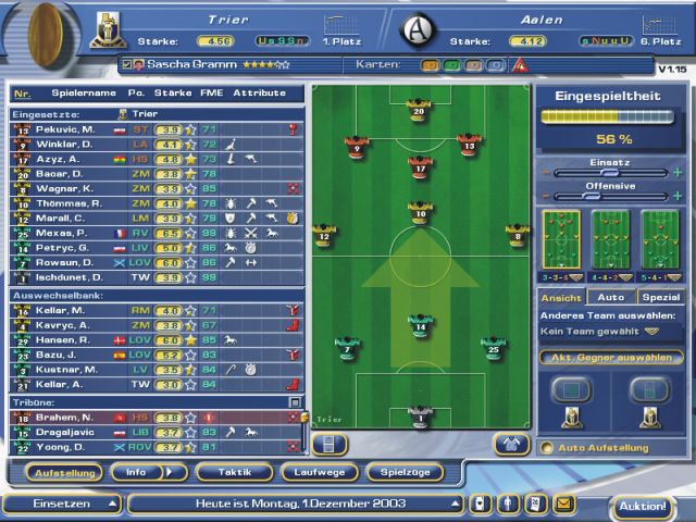 Fussball Manager Pro - Shot 2