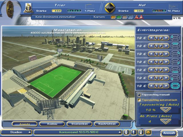 Fussball Manager Pro - Shot 4