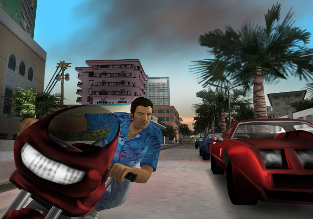 GTA: Vice City (PS2) - Shot 2