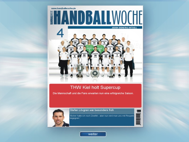Handball Manager 2008 (PC) - Shot 7