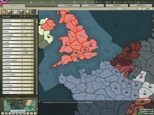 Hearts of Iron 2 - Shot 9