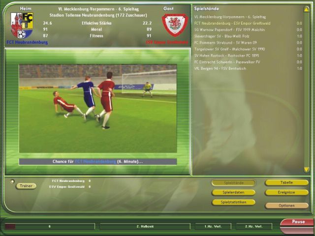 Kicker Manager 2004 - Shot 5