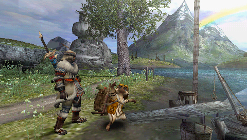 Monster Hunter: Freedom 2  (PSP) - Shot 1