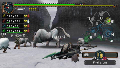 Monster Hunter: Freedom 2  (PSP) - Shot 5