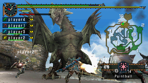 Monster Hunter: Freedom 2  (PSP) - Shot 7