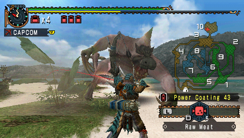 Monster Hunter: Freedom 2  (PSP) - Shot 8