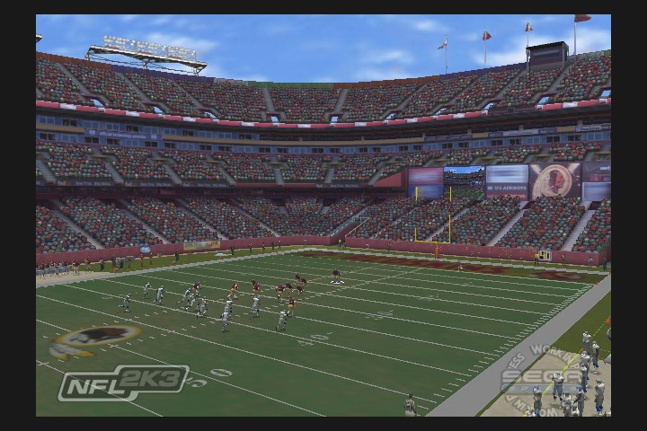 NFL 2K3 (PS2) - Shot 2