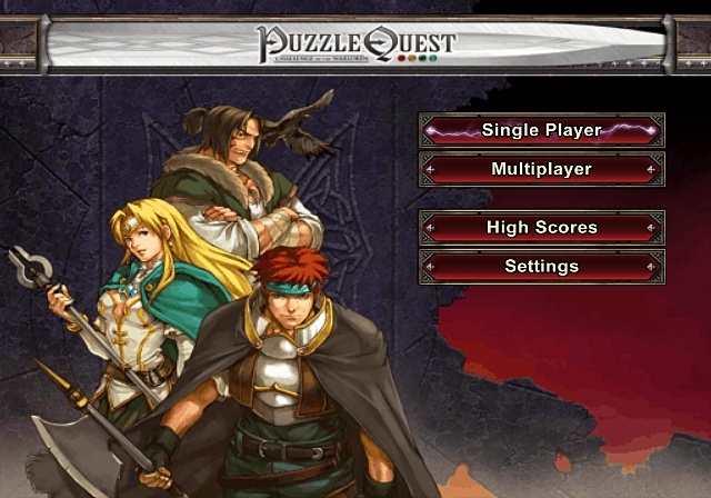 Puzzle Quest: Challenge of the Warlords (PS2) - Shot 1