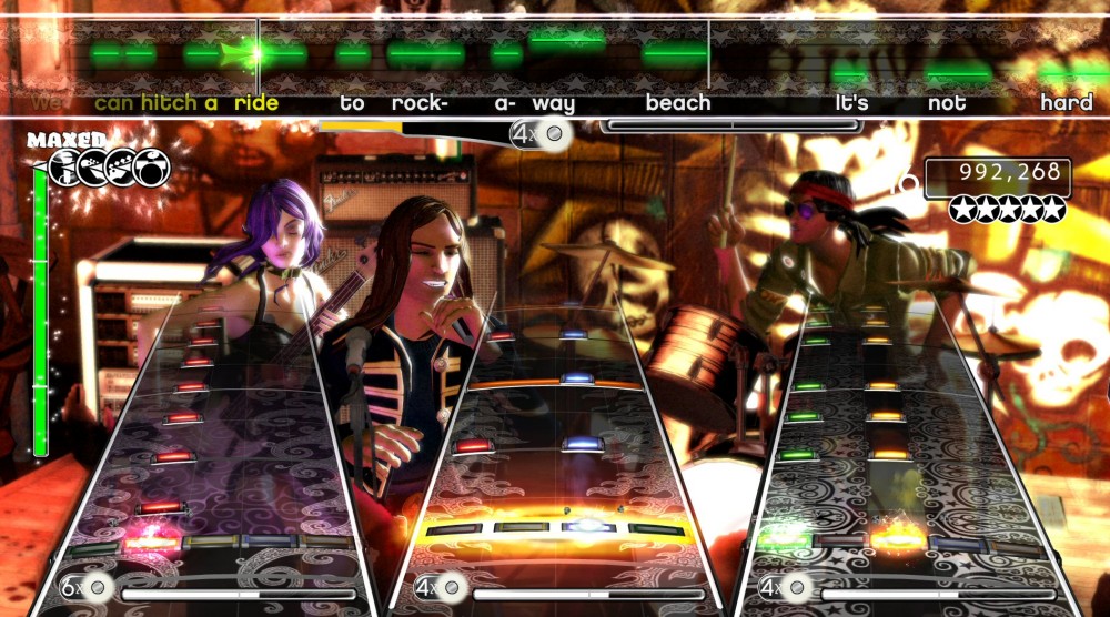 Rock Band (XBox 360) - Shot 2