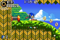 Sonic Advance 2 (GBA) - Shot 1