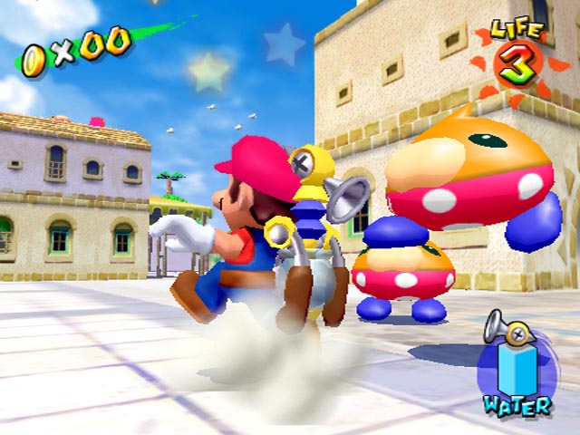 Super Mario Sunshine (GC) - Shot 2