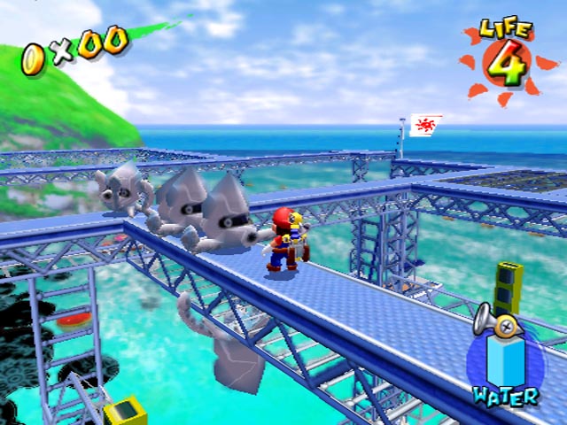 Super Mario Sunshine (GC) - Shot 3