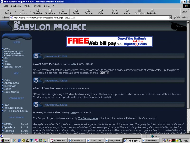 The Babylon Project (Freespace 2 Mod) - Shot 1