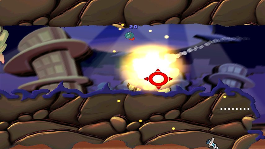 Worms: Odyssee im Wurmraum (Wii) - Shot 4